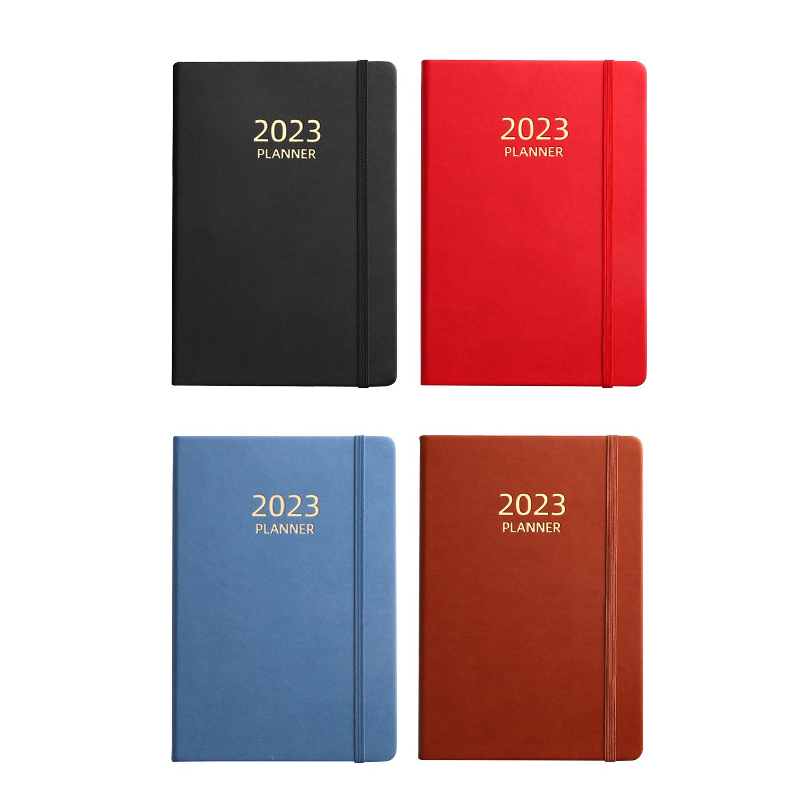 Leather Work Diary Covers - A5 Günlük Defter, 2023 Aylık Günlük