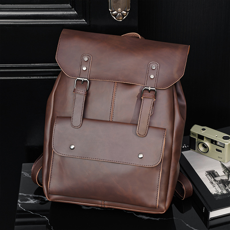 Vintage Erkek Deri Sırt Çantas - Leather Work Rucksack Mens incelemesi ve fiyatı