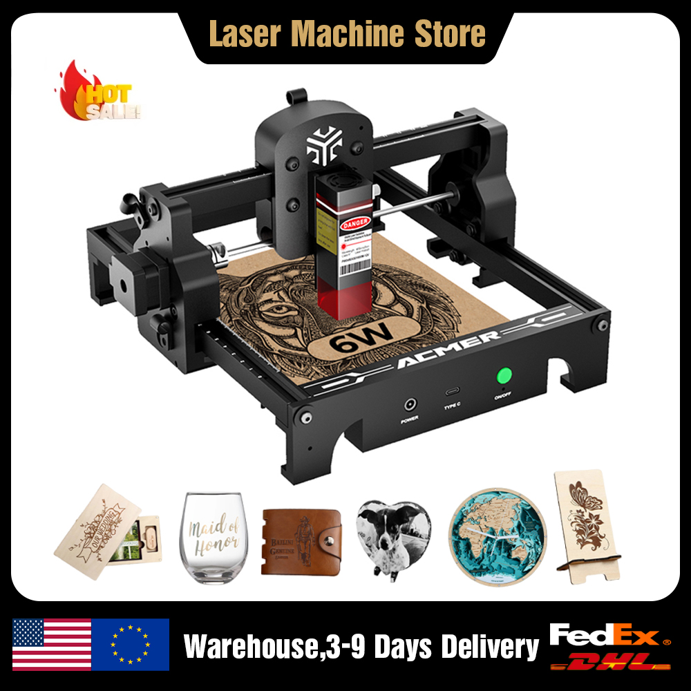 Lazer Oyma Makinesi 6W/3.5W/2. - Leatherwork Machine incelemesi ve fiyatı