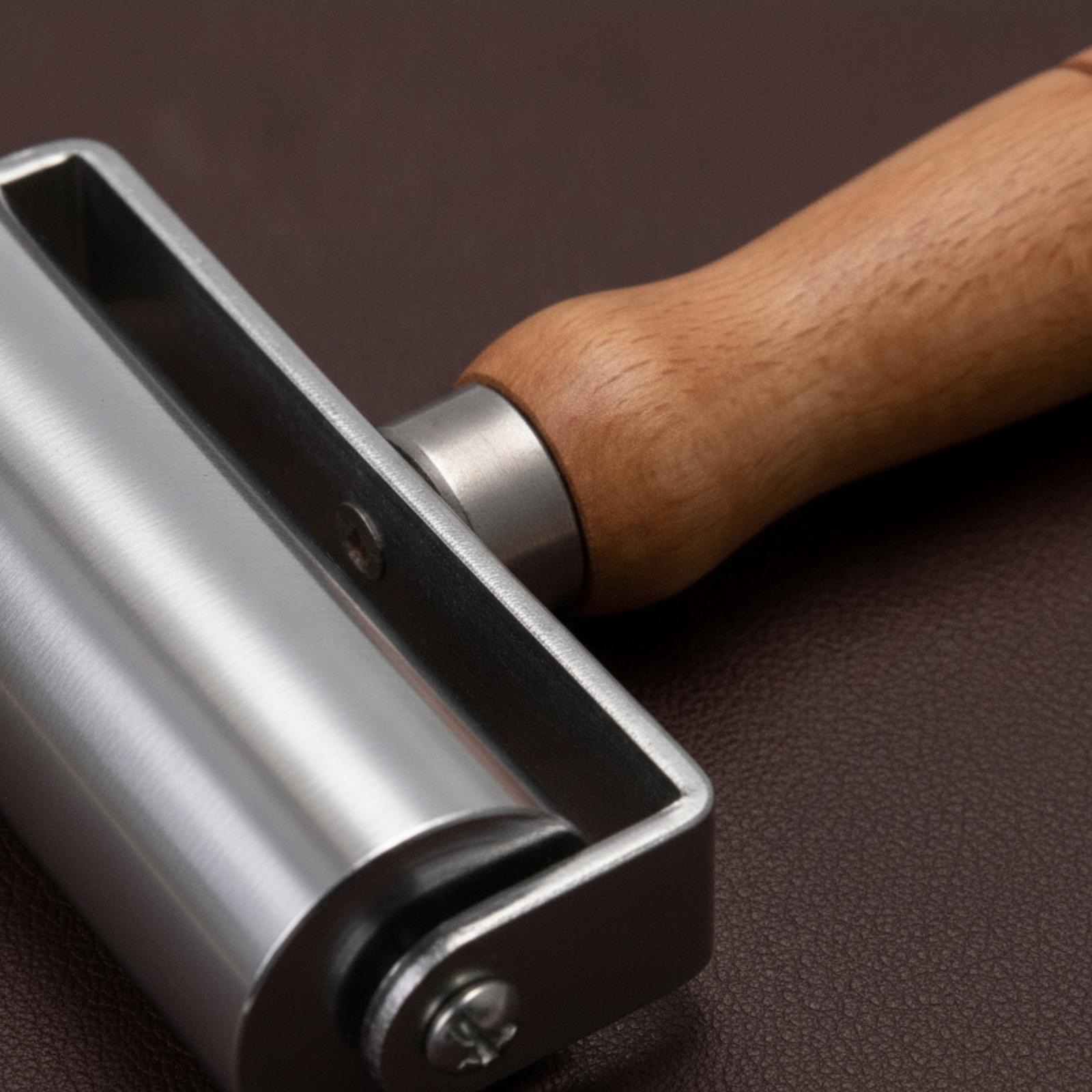 Deri İşleme Rulo Presi, Ahşap  - Leatherwork Hand Press incelemesi ve fiyatı