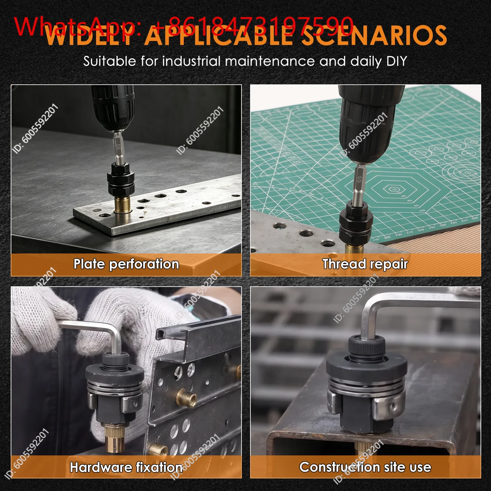 Perçin Somun Takım Seti M3 M4  - Rivet Setter Tool incelemesi ve fiyatı